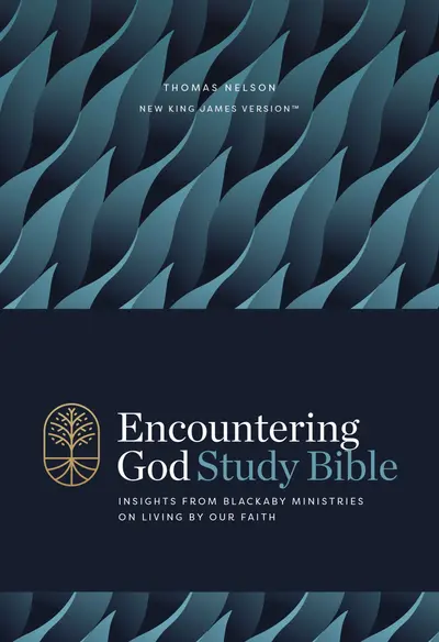 Encountering God Study Bible: Insights from Blackaby Ministries on Living Our Faith (NKJV) book cover