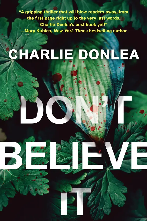 Don't Believe It by Charlie Donlea cover