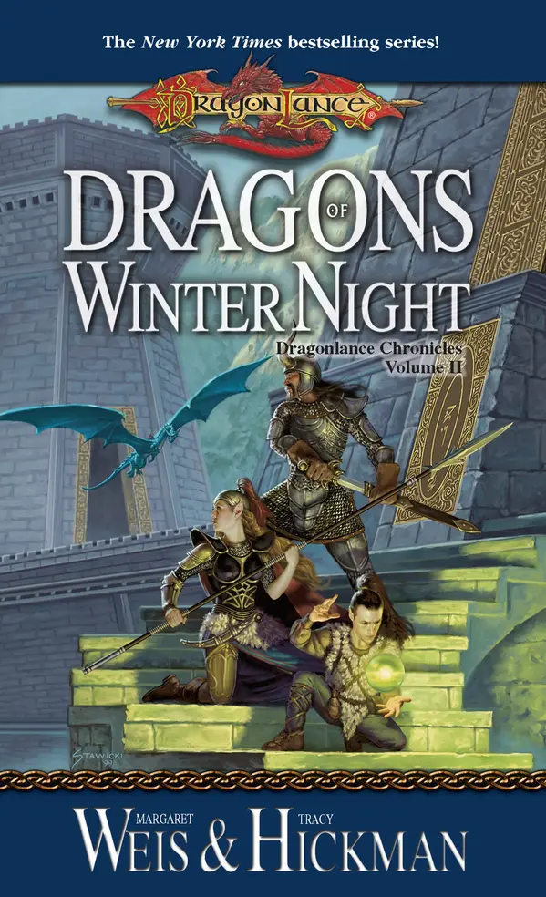 Dragons of Winter Night by Margaret Weis, Tracy Hickman cover