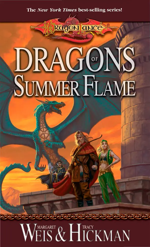 Dragons of Summer Flame by Margaret Weis, Tracy Hickman cover