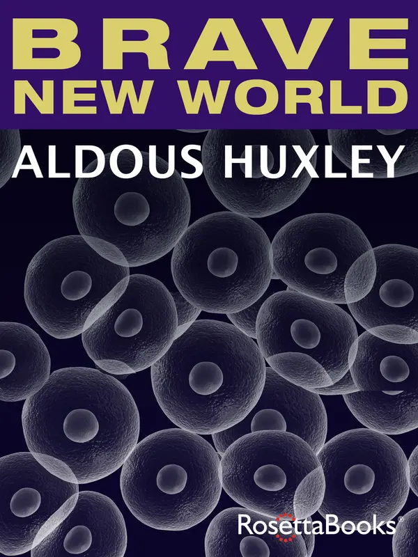 Brave New World by Aldous Huxley cover