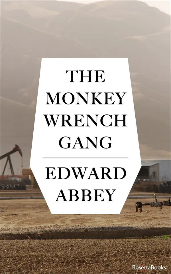 The Monkey Wrench Gang by Edward Abbey cover