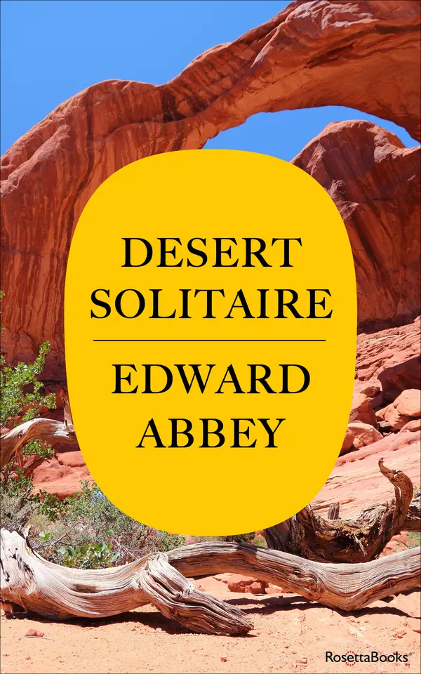 Desert Solitaire by Edward Abbey cover