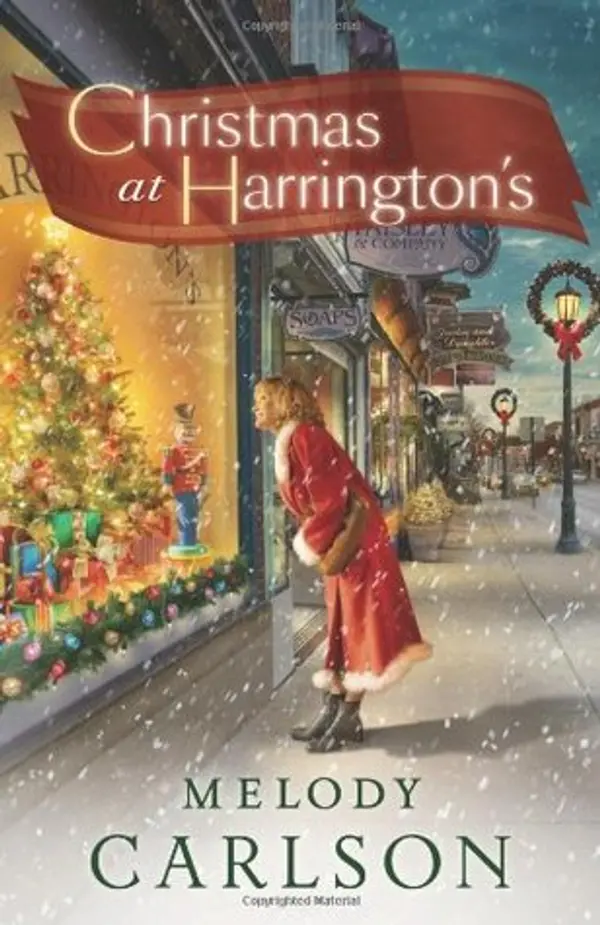 Christmas at Harrington's by Melody Carlson cover