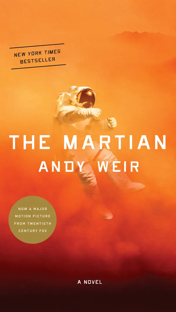 The Martian by Andy Weir cover