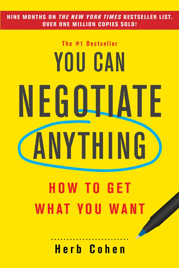 You Can Negotiate Anything by Herb Cohen cover