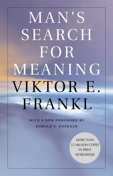 Man's Search for Meaning book cover
