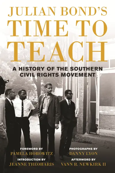 Julian Bond's Time to Teach book cover