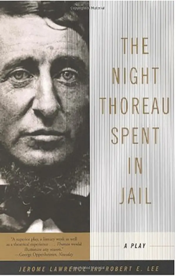 The Night Thoreau Spent in Jail by Jerome Lawrence cover