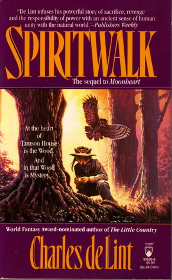 Spiritwalk by Charles de Lint cover