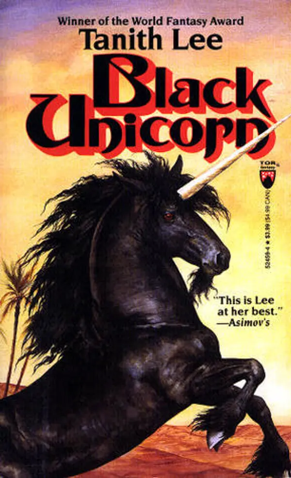 Black Unicorn by Tanith Lee cover