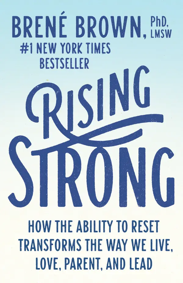 Rising Strong by Brené Brown cover