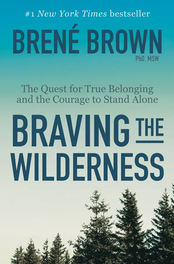 Braving the Wilderness: Reese's Book Club by Brené Brown cover