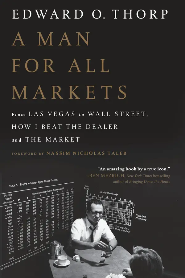 A Man for All Markets by Edward O. Thorp, Nassim Nicholas Taleb cover