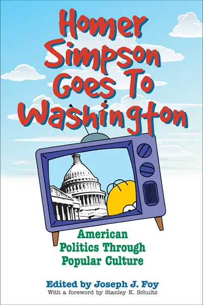Homer Simpson Goes To Washington book cover