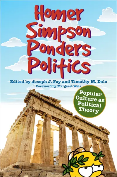 Homer Simpson Ponders Politics book cover