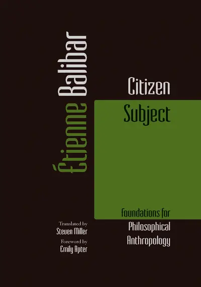 Citizen Subject book cover