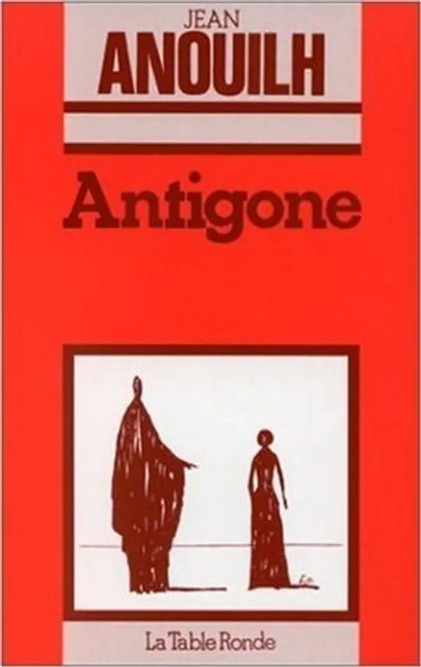 Antigone by Jean Anouilh cover