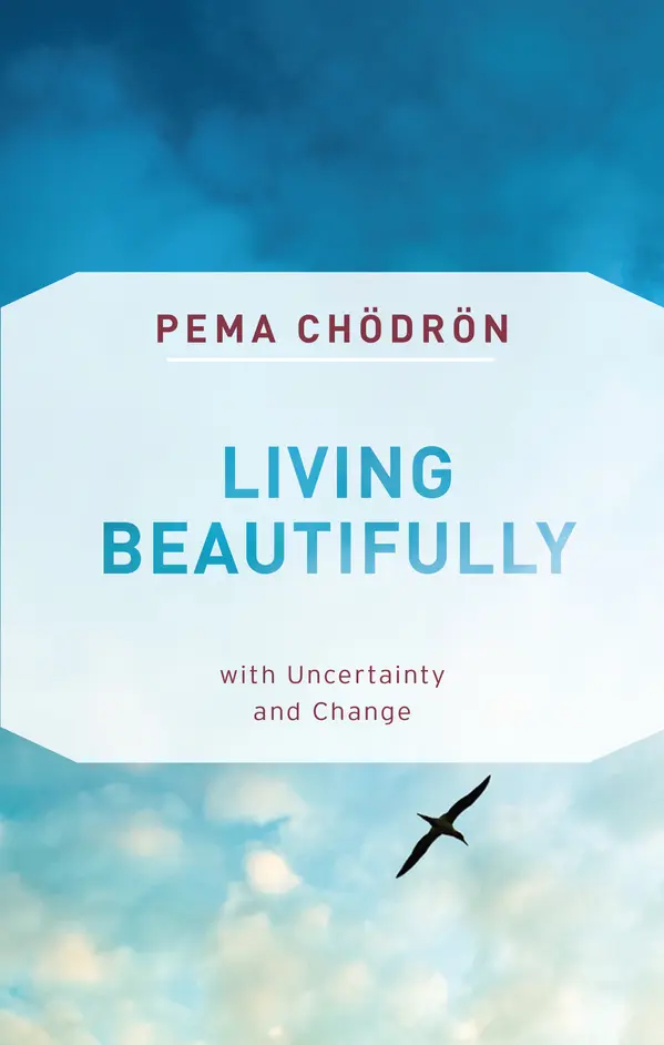 Living Beautifully by Pema Chödrön cover
