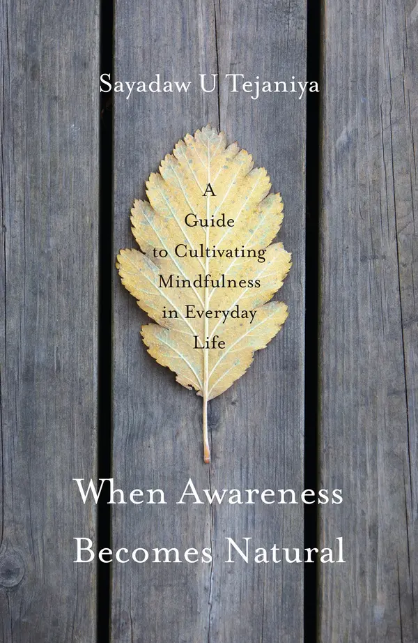 When Awareness Becomes Natural by Sayadaw U Tejaniya, Robert French cover