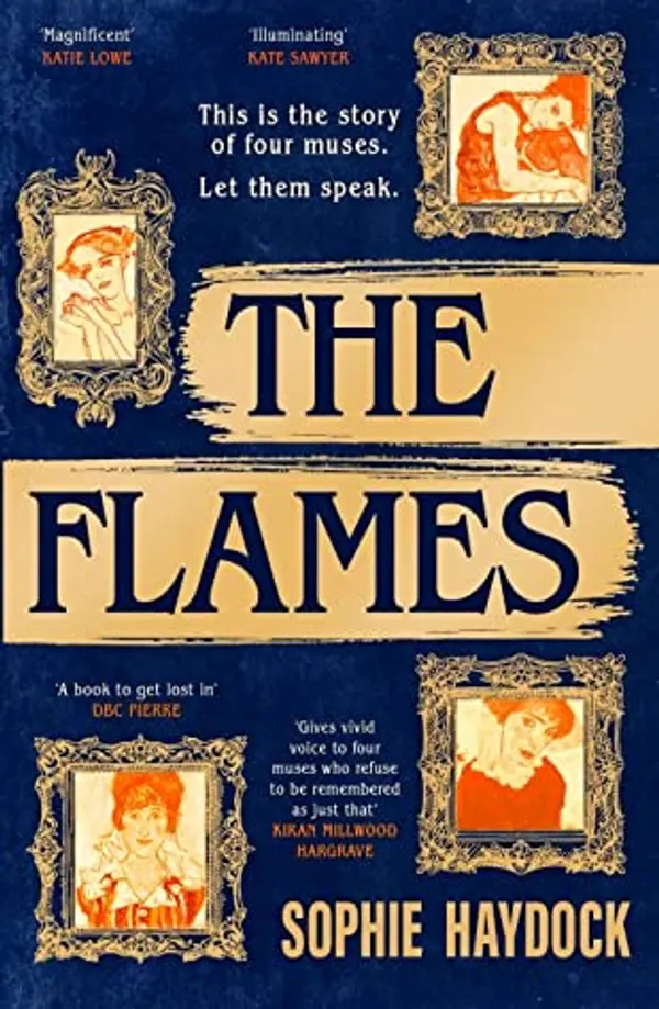 The Flames by Sophie Haydock cover