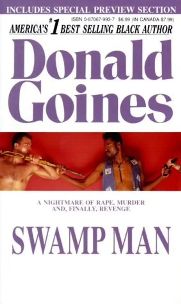 Swamp Man by Donald Goines cover