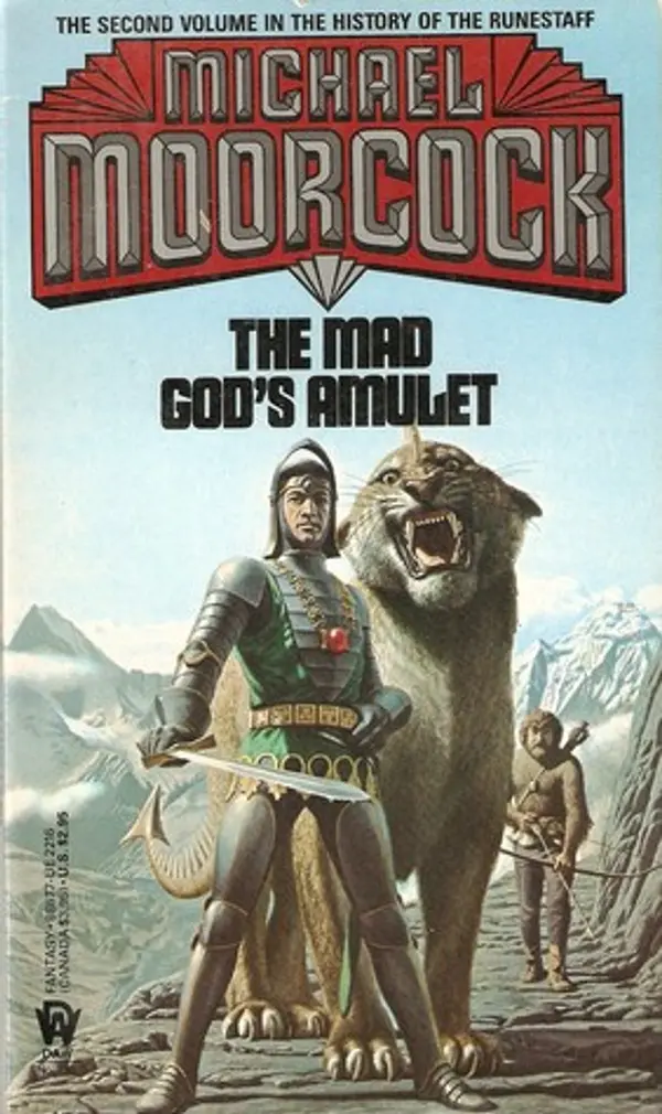 The Mad God's Amulet (The History of the Runestaff, #2) by Michael Moorcock cover