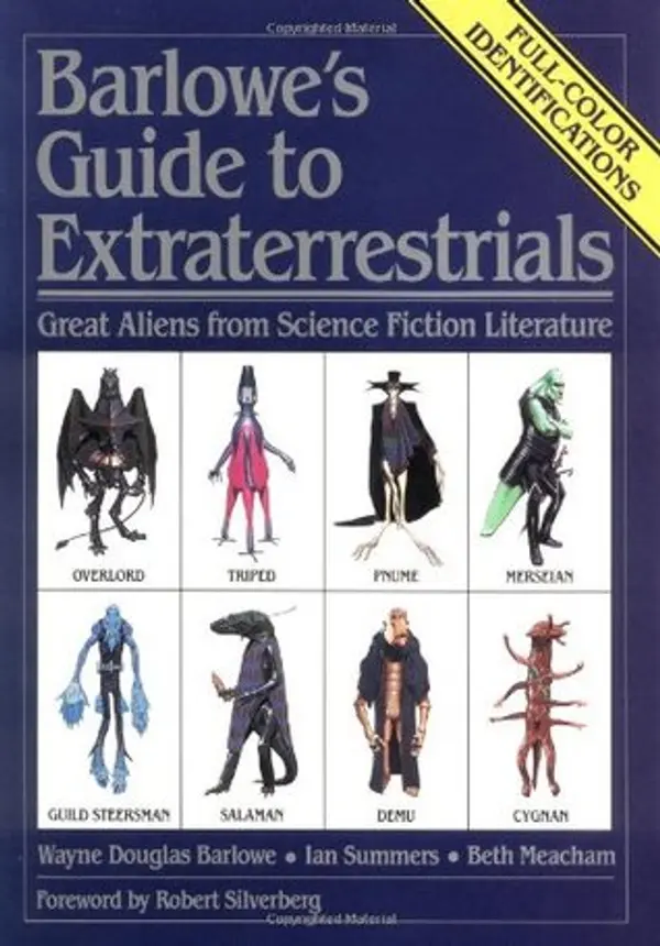 Barlowe's Guide to Extraterrestrials: Great Aliens from Science Fiction Literature by Wayne Barlowe cover
