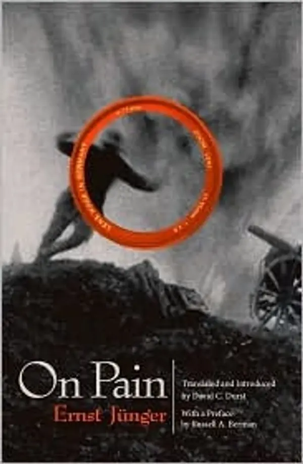 On Pain by Ernst Jünger cover