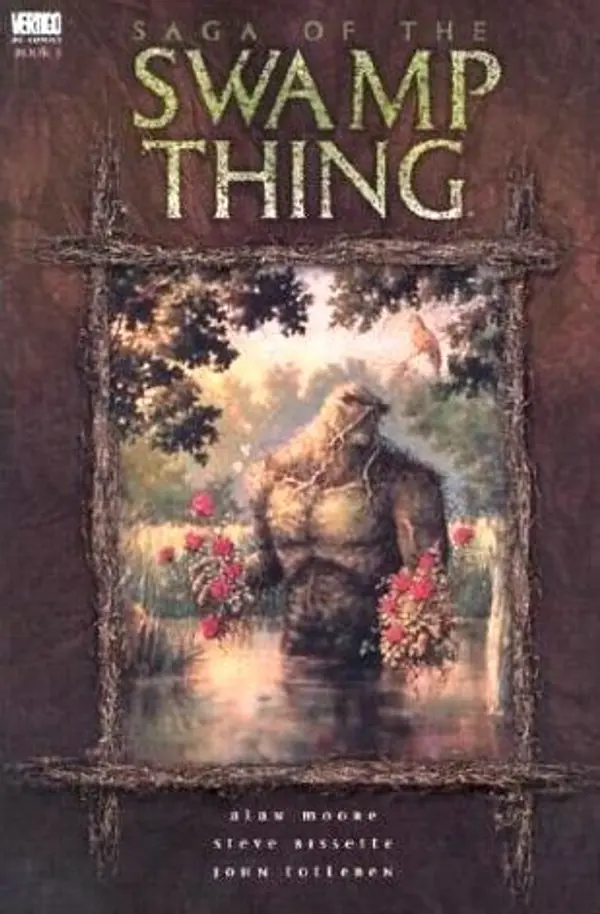 Swamp Thing, Vol. 1: Saga of the Swamp Thing by Alan Moore cover