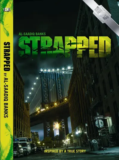 Strapped book cover