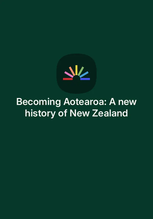 Becoming Aotearoa: A new history of New Zealand by Michael Belgrave cover