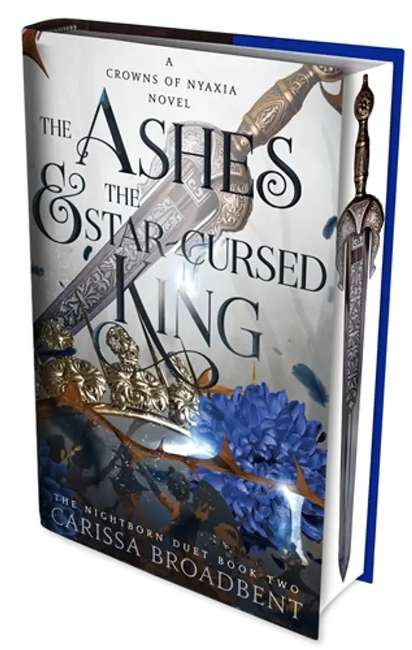 The Ashes and the Star-Cursed King by Carissa Broadbent cover