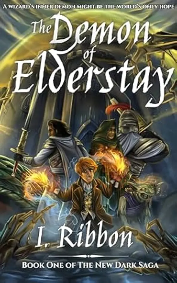 The Demon of Elderstay: The New Dark Saga by I. Ribbon cover