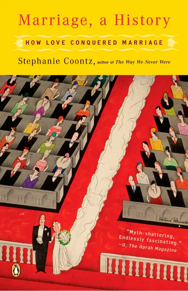 Marriage, a History by Stephanie Coontz cover