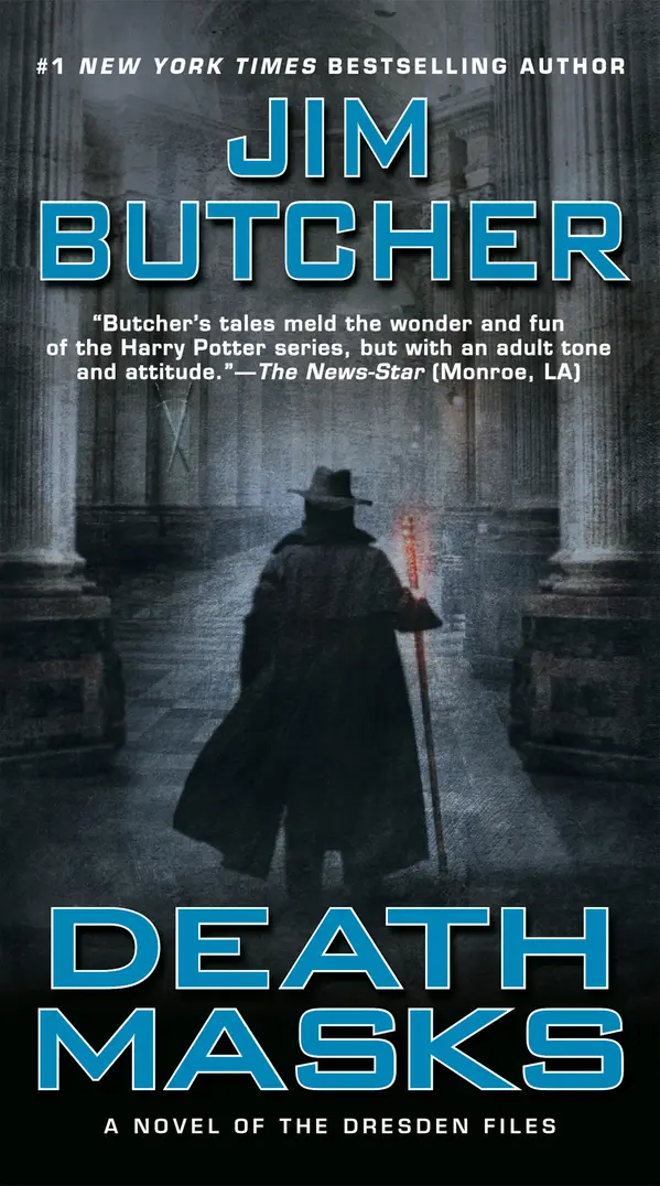 Death Masks by Jim Butcher cover