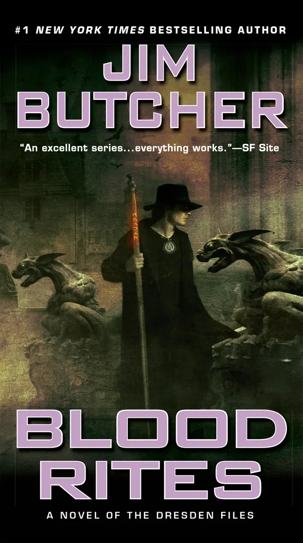 Blood Rites by Jim Butcher cover