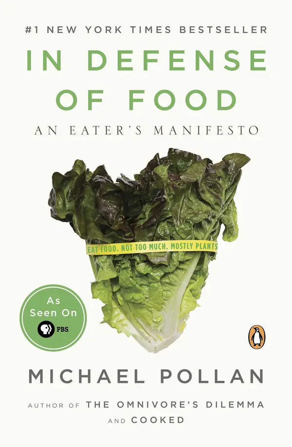 In Defense of Food by Michael Pollan cover