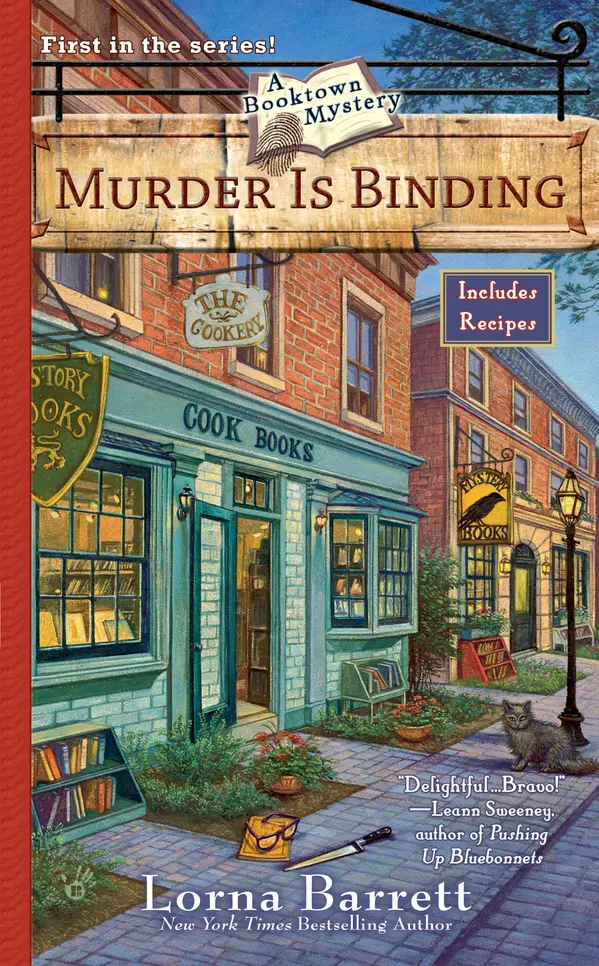 Murder Is Binding by Lorna Barrett cover