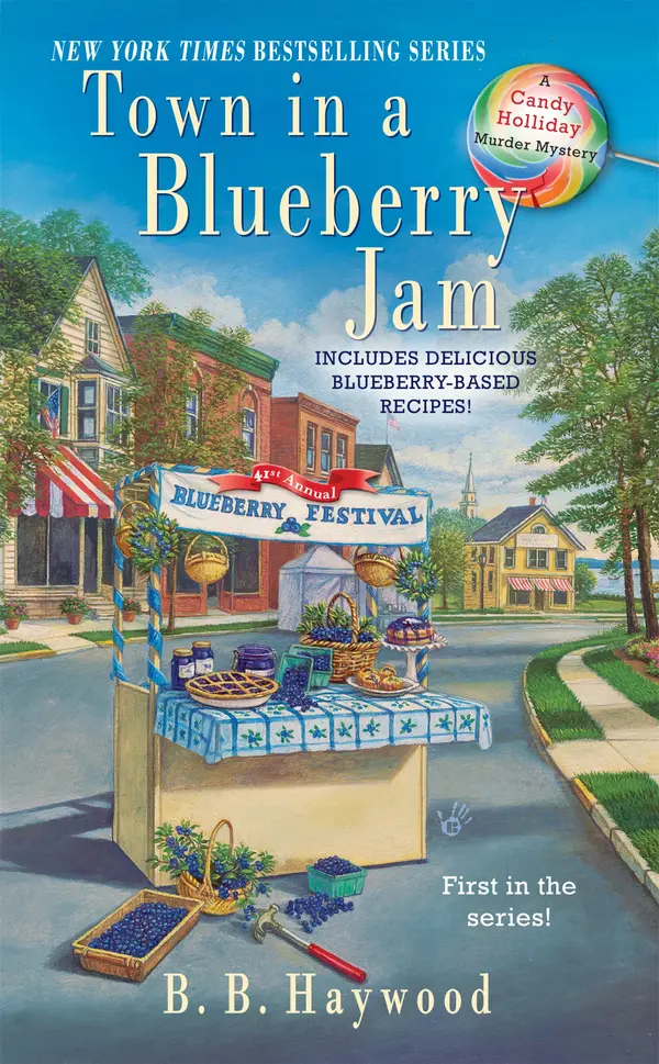 Town In a Blueberry Jam by B. B. Haywood cover