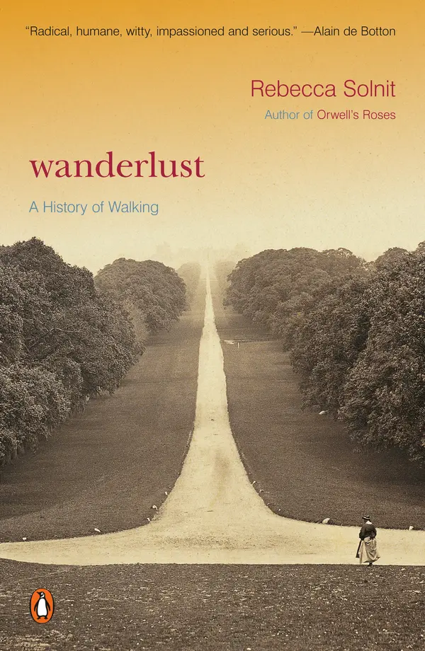 Wanderlust by Rebecca Solnit cover