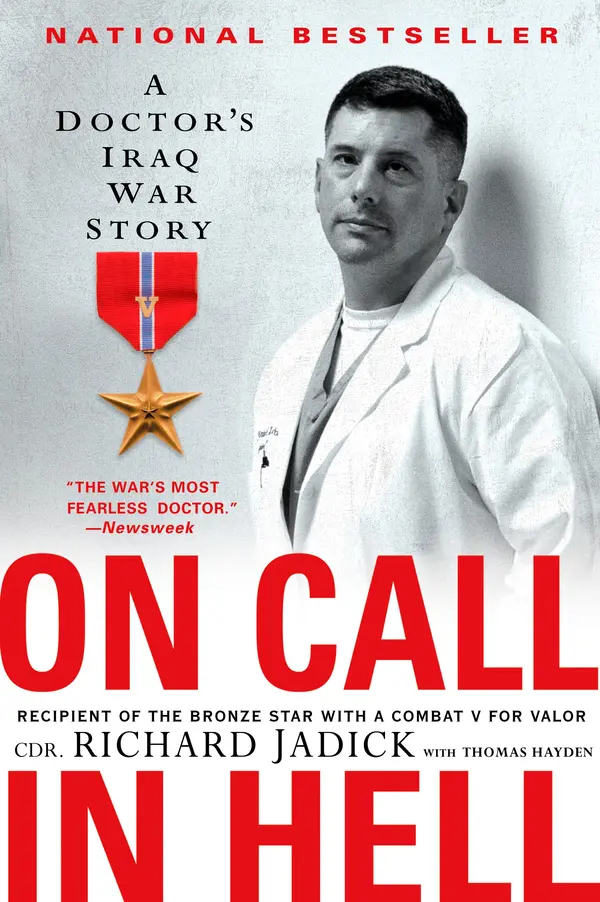 On Call in Hell by Cdr. Richard Jadick, Thomas Hayden cover