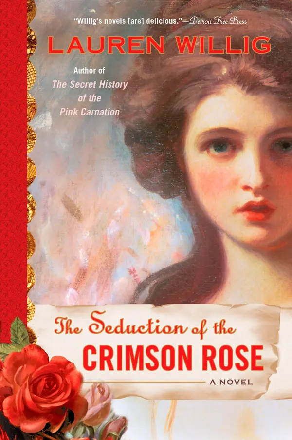 The Seduction of the Crimson Rose by Lauren Willig cover