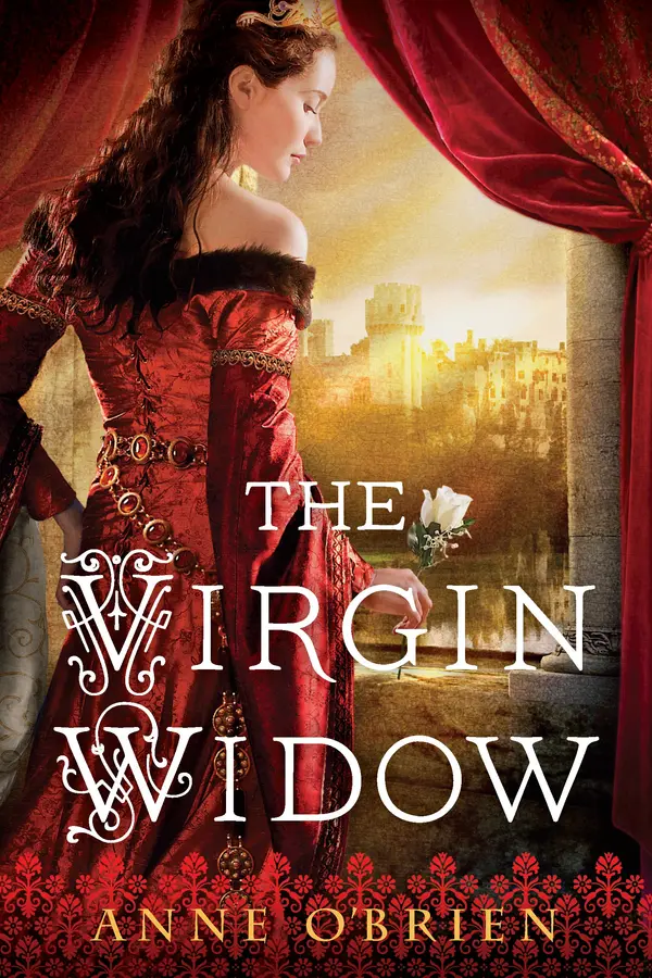 The Virgin Widow by Anne O'Brien cover