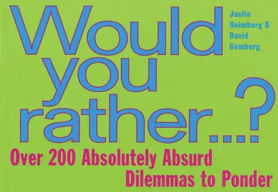 Would You Rather... book cover