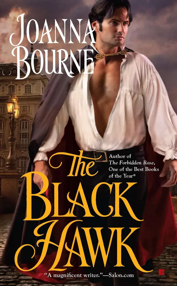 The Black Hawk by Joanna Bourne cover