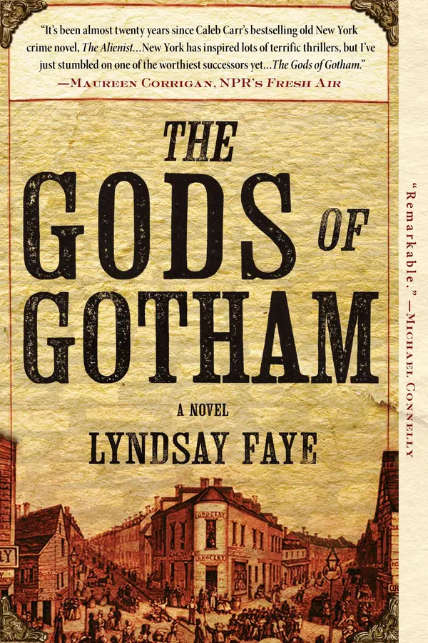 The Gods of Gotham by Lyndsay Faye cover
