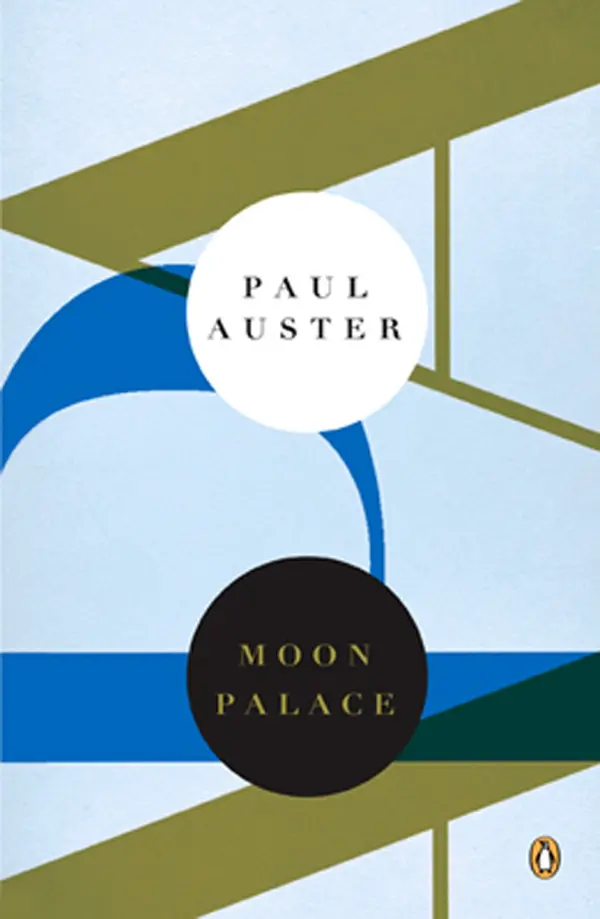 Moon Palace by Paul Auster, Grez cover