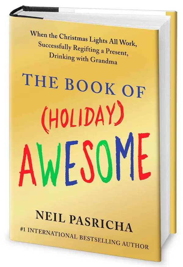 The Book of (Holiday) Awesome by Neil Pasricha cover