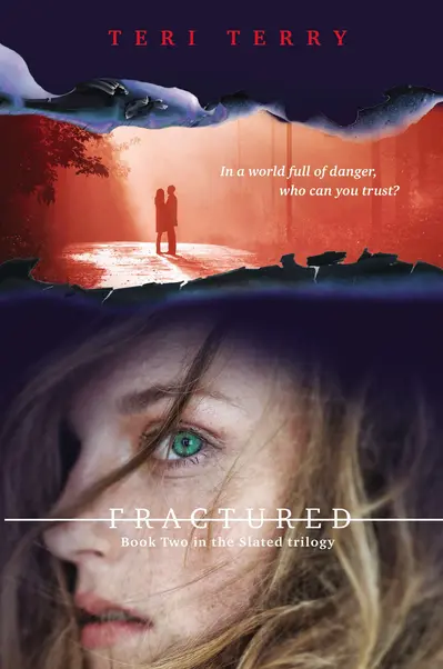 Fractured book cover